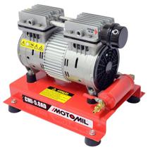 Compressor de Ar Direto 5 Pés Monofásico 4 Polos Isento de - MOTOMIL