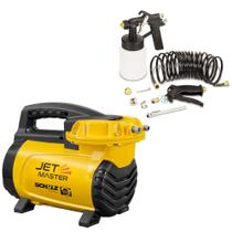 Compressor de Ar Direto Portatil Cs-5,3 Jet Master 500w + Kit Pintura Schulz Compressor de Ar Direto Portatil Cs-5,3 Jet Master 500w + Kit Pintura Schulz