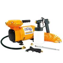 Compressor De Ar Direto Tufao Pintura G3 com Acessorios 40psi 1/3hp Chiaperini