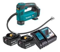 Compressor De Ar Dmp180 18v Makita Com 2 Baterias 6ah E Carregador