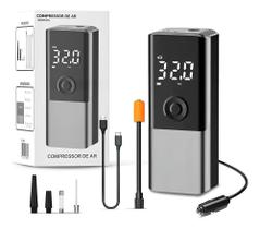 Compressor De Ar Do Carro Sem Fio B&G 6000Mah Portátil B&G B Compressor De Ar Do Carro Sem Fio B&G 6000Mah Portátil B&G B