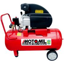 Compressor de Ar Elétrico Portátil Motomil MAM8,7 50BR 50L 2hp 220V