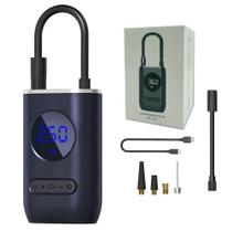 Compressor de Ar Elétrico Portátil para Carro Moto Bicicleta Bola e Piscina Digital Azul OEM Compressor de Ar Elétrico Portátil para Carro Moto Bicicleta Bola e Piscina Digital Azul OEM