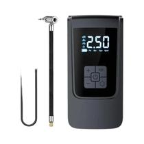 Compressor De Ar Elétrico Portátil Para Inflar Pneus De Carro, Moto E Bicicleta