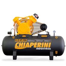 Compressor de Ar Industrial 25 Pés 250L 5HP 220/380V Trifásico Chiaperini