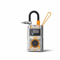 Compressor De Ar Inflador De Pneus Calibrador De Pneus Sem Fio Inova CQB13140 Prateado Portátil Digital 12V