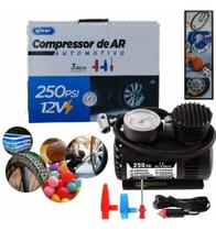 Compressor De Ar Knup 250 Psi 12v Bolas Boias Balões Pneus