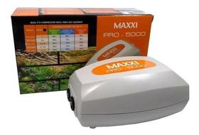 Compressor De Ar Maxxi Pro-5000 2 Saídas P Aquários Até 200l