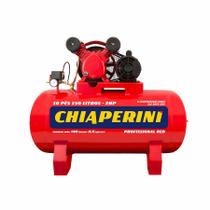 Compressor de Ar Média Pressão 10/150 Trifásico 2HP 150L 019752 Chiaperini