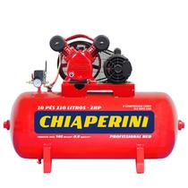 Compressor de Ar Média Pressão 10 PCM 110 Litros - Chiaperini 10/110 RED