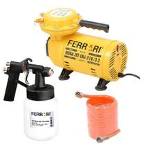 Compressor de Ar Mega Jet CMJ-210 Bivolt - Ferrari Compressor de Ar Mega Jet CMJ-210 Bivolt - Ferrari