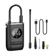 Compressor de Ar Mini Portátil Recarregável Inflador Digital de Pneus