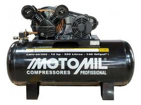 Compressor de Ar Motomil CMV-40/350 - 140LBS 10HP TRIF. 220/380V Compressor de Ar Motomil CMV-40/350 - 140LBS 10HP TRIF. 220/380V
