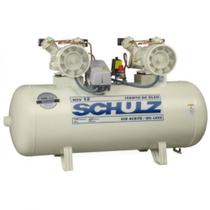 Compressor de ar odontológico 12 pés 200 litros monofásico - MSV12/200 - Schulz