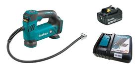 Compressor de Ar Portatil 18v Dmp180z Makita Com Bateria e Carregador Compressor de Ar Portatil 18v Dmp180z Makita Com Bateria e Carregador