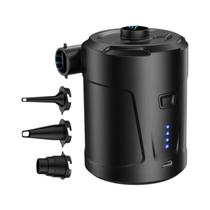 Compressor de Ar Portátil 5000mAh - Inflador Rápido para Carros, Bóias e Sofás