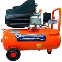 Compressor de Ar Portátil 8,6 Pés 2 HP 25 Litros Lubrificado BM-1902-25L COMPBRASIL Compressor de Ar Portátil 8,6 Pés 2 HP 25 Litros Lubrificado BM-1902-25L COMPBRASIL