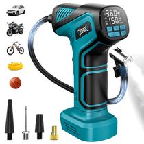 Compressor de ar portátil com inflador de pneus 150PSI 18V Makita
