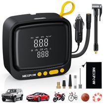 Compressor de ar portátil com inflador de pneus NEXPOW 150PSI 12V DC