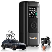Compressor de ar portátil com inflador de pneus WarWolf 160PSI 48LPM