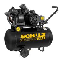 Compressor de Ar Portátil - CSV10PRO 50 I - Motor Monofásico Aberto 2cv - 220V - 2P60HZ - SCHULZ Compressor de Ar Portátil - CSV10PRO 50 I - Motor Monofásico Aberto 2cv - 220V - 2P60HZ - SCHULZ