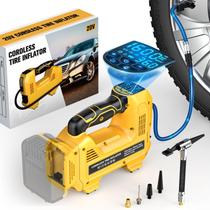 Compressor de Ar Portátil LIVOWALNY para Dewalt 20V Max - Inflador de Pneus