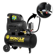 Compressor de Ar Portátil Schulz Pratiko CSI 6,6/20 6,6PCM 20LT 127V