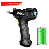 Compressor De Ar Portátil Sem Fio 120W, Inflador Digital De Pneus Para Carro E Bicicleta EAFC Compressor De Ar Portátil Sem Fio 120W, Inflador Digital De Pneus Para Carro E Bicicleta EAFC