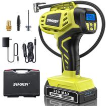Compressor de Ar Portátil Sypousy - Inflador de Pneus (Verde Apple)