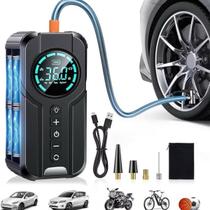 Compressor De Ar Portátil Tomate Inflador Pneu Carro Moto Bola Basquete Entrega Rápida