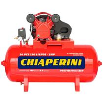 Compressor de Ar Red Média Pressão 10 Pés 110L sem Motor Chiaperini Compressor de Ar Red Média Pressão 10 Pés 110L sem Motor Chiaperini
