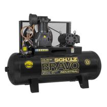 Compressor de Ar Schulz Bravo CSL 40PCM 250LT Trifásico
