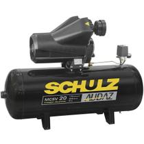 Compressor de Ar Schulz MCSV20 Audaz 200 Litros 175Psi 5cv Trifásico 4P
