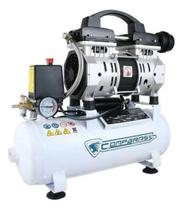 Compressor de ar sem oleo 550-8l compbrasil 220v