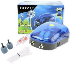 Compressor De Ar Silencioso Boyu S-2000a 2x4l/min 2 Saídas Compressor De Ar Silencioso Boyu S-2000a 2x4l/min 2 Saídas