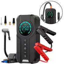 Compressor De Ar Tomate Inflador Portátil Carro Moto Bola Basquete Power Bank Entrega Rápida