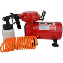 Compressor de Diafragma Ar Direto Motomil JETMIL-S, com Pulverizador, Bivolt Compressor de Diafragma Ar Direto Motomil JETMIL-S, com Pulverizador, Bivolt