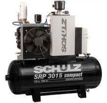 Compressor de parafuso 15cv 200 litros trif srp3015 schulz - CDS