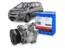 Compressor Do Ar Condicionado Spin 1.8 Ltz Lt Ls 2021 À 2022
