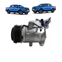 COMPRESSOR FORD RANGER DIESEL 2016 2020 POLIA 7PK 115MM ( 3 PASSANTES ) OEM-EB3B-19D629-DA Única