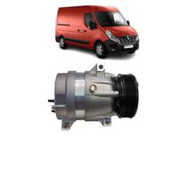 COMPRESSOR HARRISON RENAULT MASTER 2011 POLIA 7PK 122MM / 3 PASSANTES 12V Única