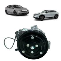 COMPRESSOR HONDA CIVIC 1.8/2.0 2014 / HRV 2015 POLIA 6PK 12V Única