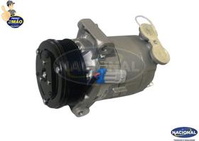 Compressor modelo cvc 12v polia 6pk chevrolet blazer s10 2002/2011 troller apos 2000 - yn437190-0631rc oem 93381793