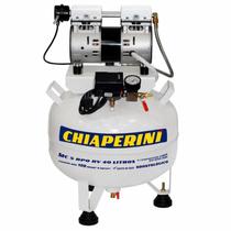 Compressor Odontológico 5,2 Pés 40 Litros sem Óleo MC 5 BPO RV CHIAPERINI Compressor Odontológico 5,2 Pés 40 Litros sem Óleo MC 5 BPO RV CHIAPERINI