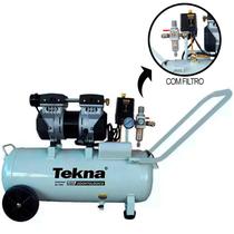 Compressor Odontológico Isento Óleo Tekna 35l 6.4pés 220v