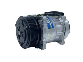 COMPRESSOR ORIGINAL AC EDGE 7H15 8 ORELHA POLIA 8PK 119MM TAMPA TRASEIRA FLEX HORIZONTAL 24V Única