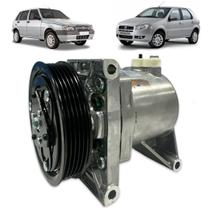 Compressor original palio fire uno fire 2006 a 2012 12v 5pk