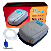 Compressor Oxigenador Bomba De Ar Para Aquários 180 L/h Minjiang 110V