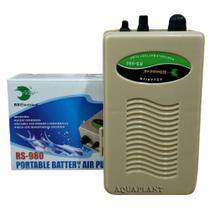 Compressor Oxigenador De Ar A Pilha Para Aquários Isca Vivas