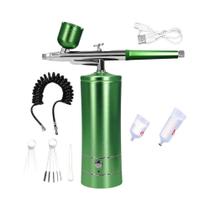 Compressor Portátil Para Aerografia De Unhas, Pintura De Bolos E Artesanato